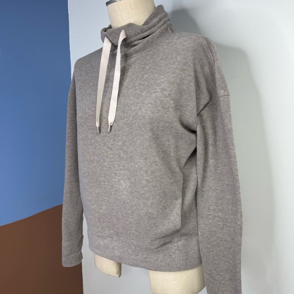 Lululemon Go Forward Pullover Heathered Pink Bliss Grey Size 4 - Picture 4 of 9